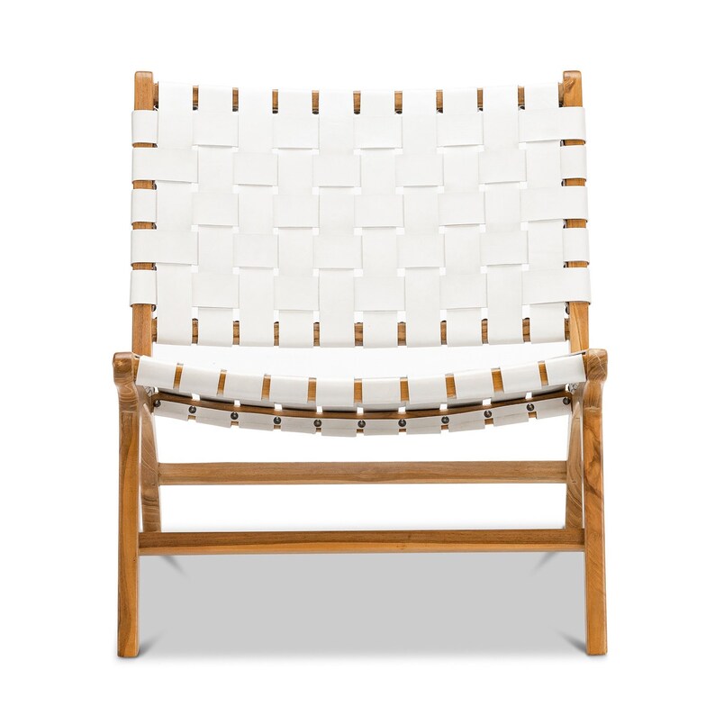 White Lounge chair