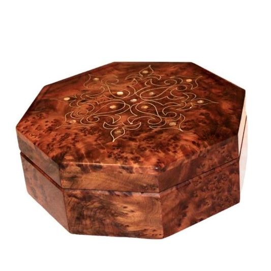 Octagonal Handmade jewellery box