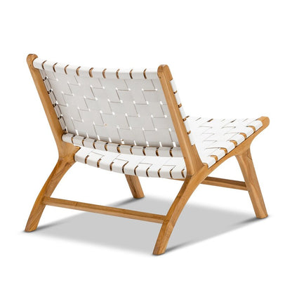 White Lounge chair