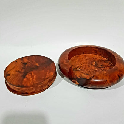 Wooden saucer