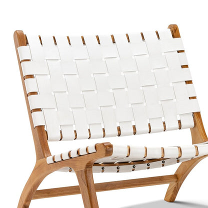 White Lounge chair