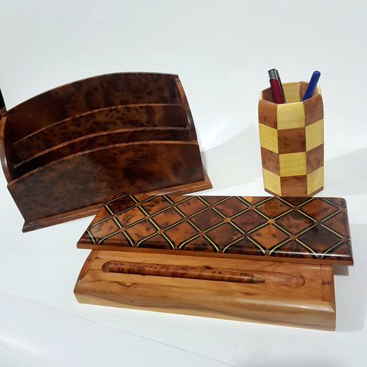 Desk organizer set